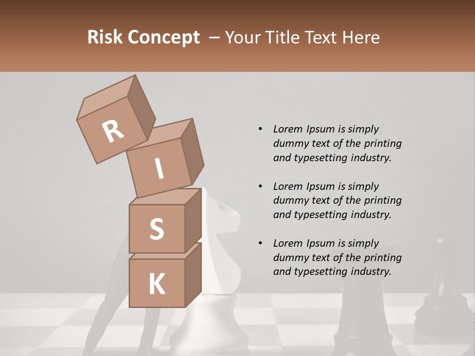 Home Man Sky PowerPoint Template