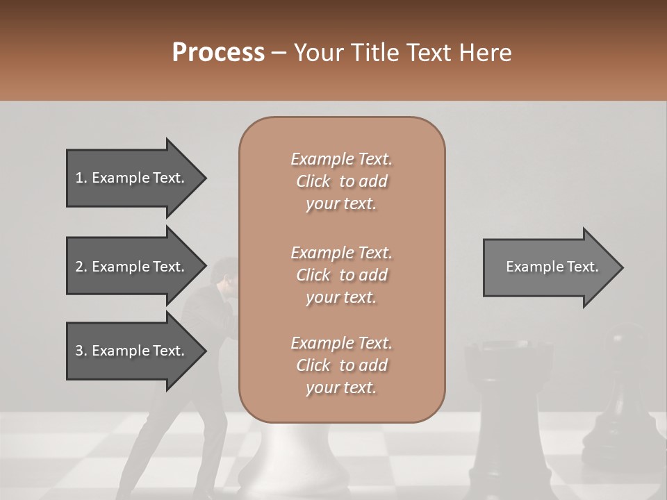 Home Man Sky PowerPoint Template