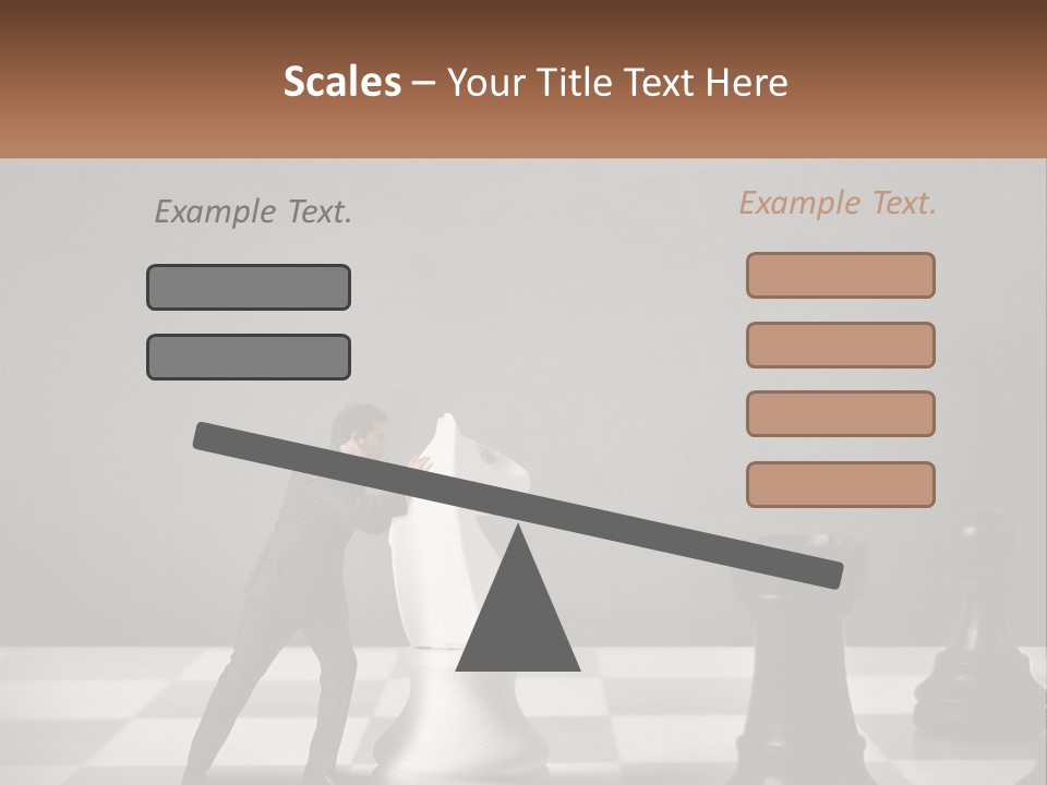Home Man Sky PowerPoint Template