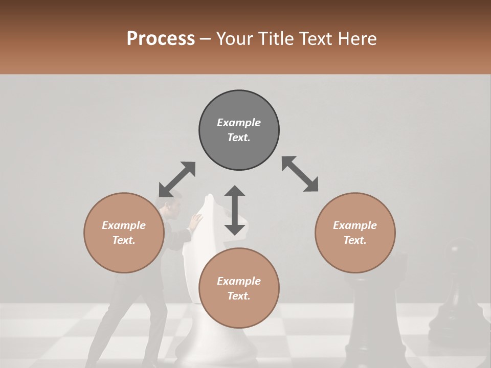 Home Man Sky PowerPoint Template