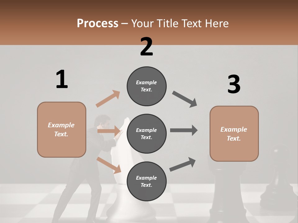 Home Man Sky PowerPoint Template