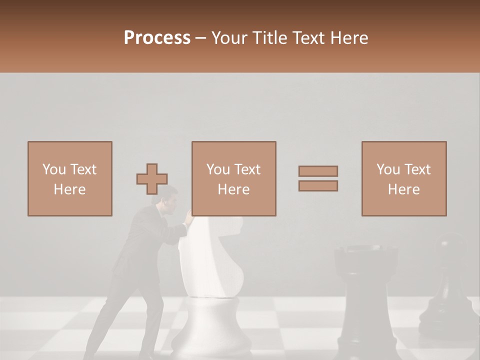 Home Man Sky PowerPoint Template