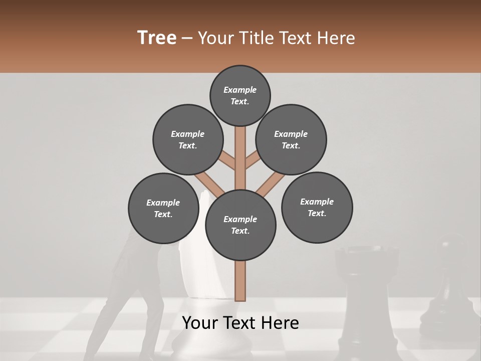 Home Man Sky PowerPoint Template