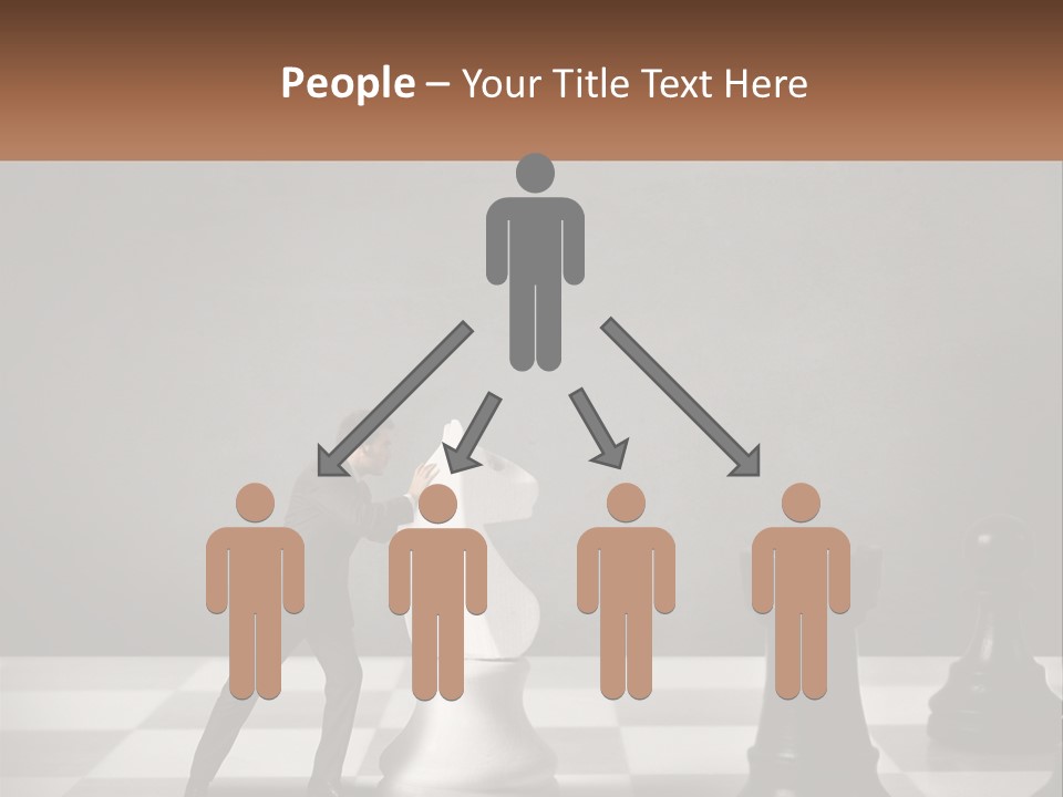 Home Man Sky PowerPoint Template