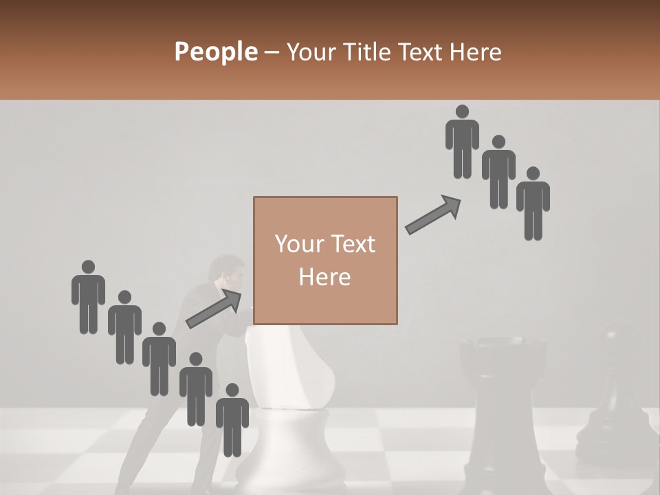 Home Man Sky PowerPoint Template