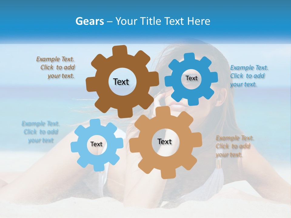 Lawn Loan Sky PowerPoint Template