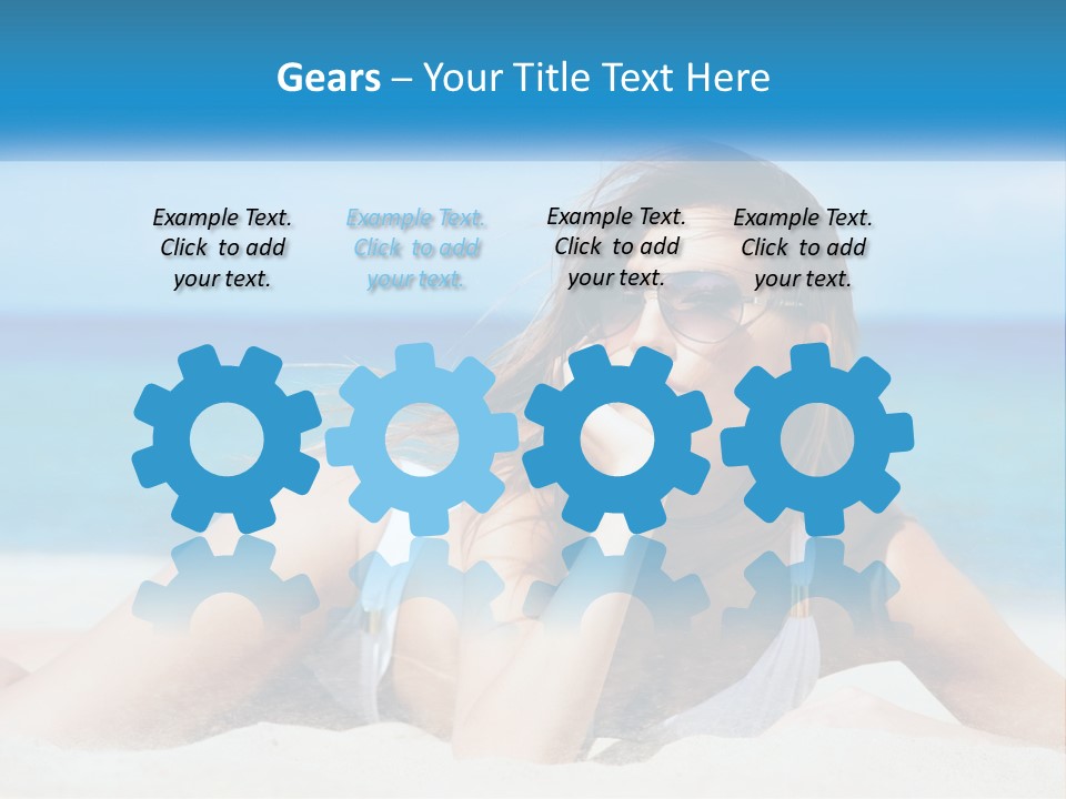 Lawn Loan Sky PowerPoint Template