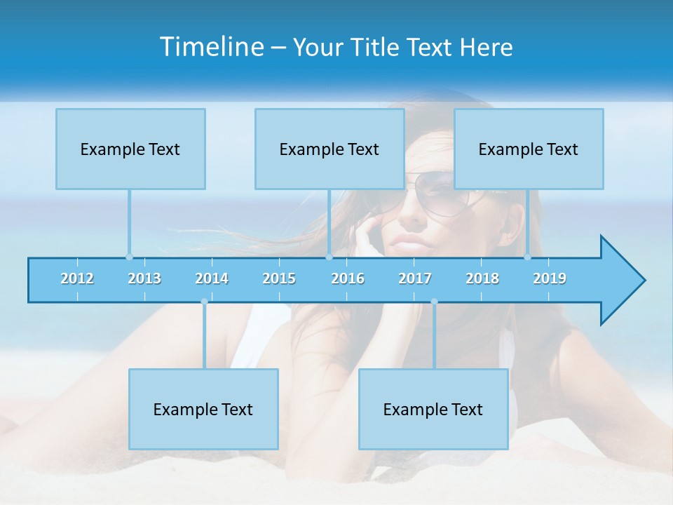 Lawn Loan Sky PowerPoint Template