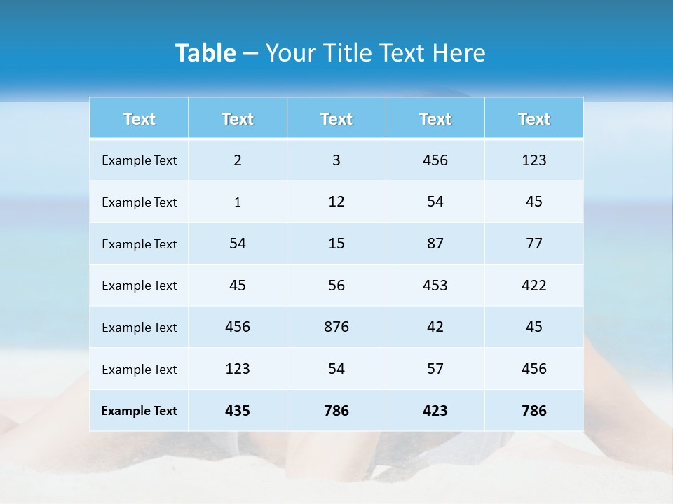 Lawn Loan Sky PowerPoint Template