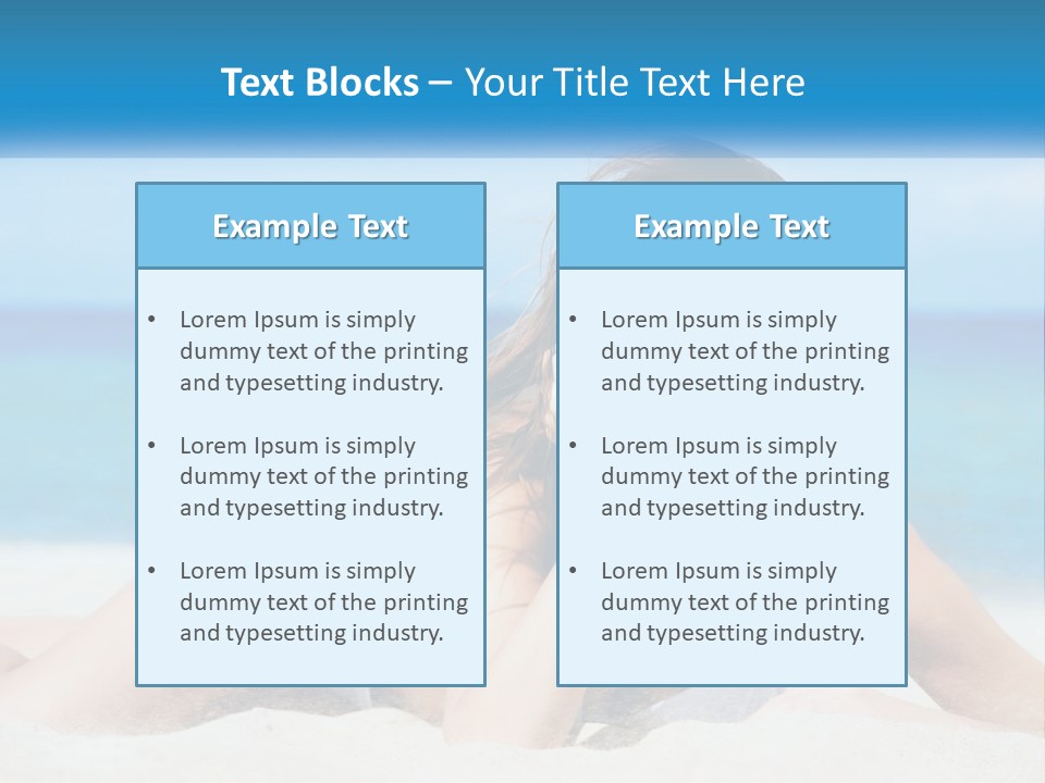 Lawn Loan Sky PowerPoint Template