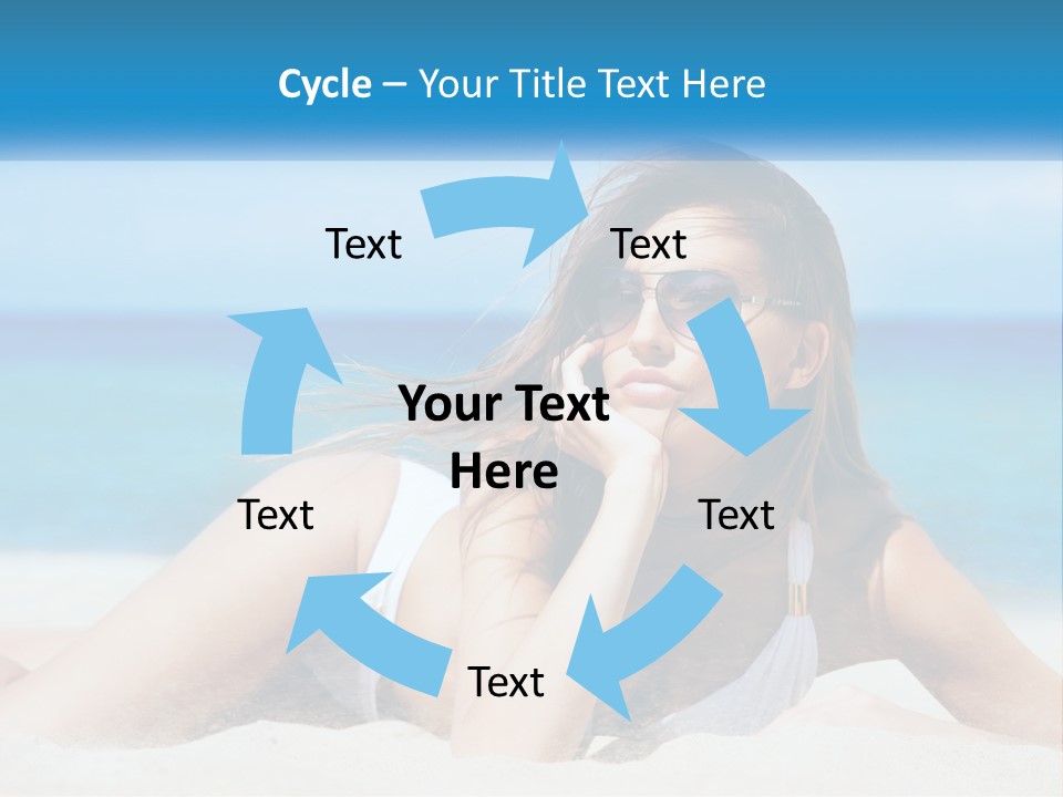 Lawn Loan Sky PowerPoint Template