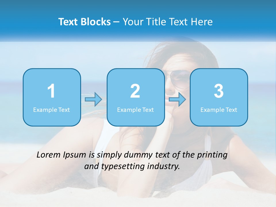 Lawn Loan Sky PowerPoint Template