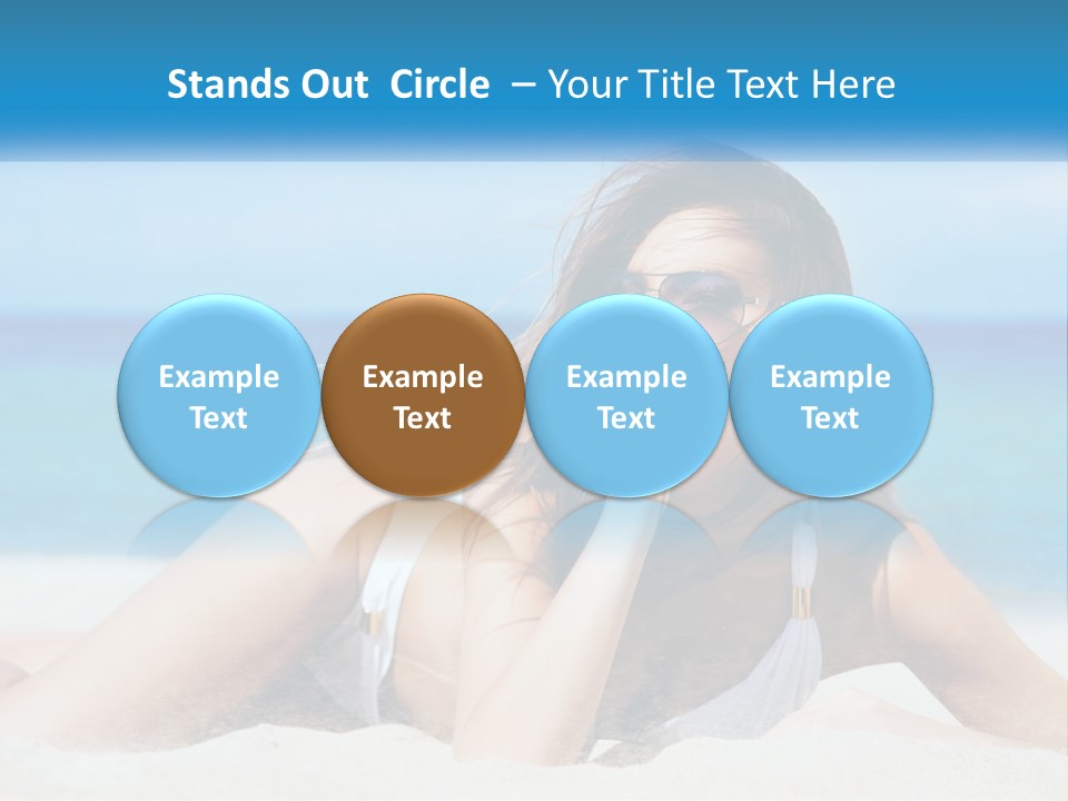 Lawn Loan Sky PowerPoint Template