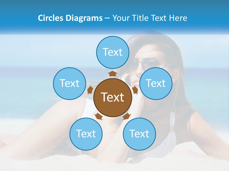 Lawn Loan Sky PowerPoint Template