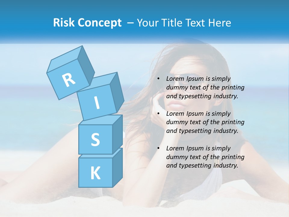 Lawn Loan Sky PowerPoint Template