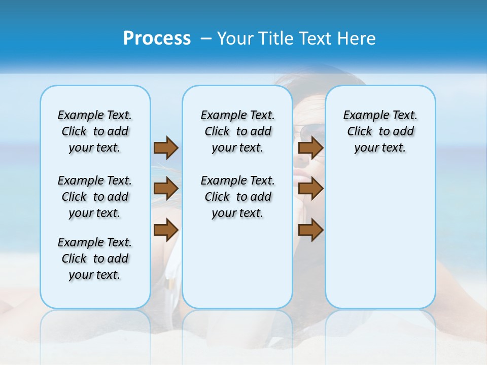 Lawn Loan Sky PowerPoint Template