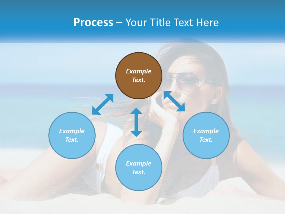 Lawn Loan Sky PowerPoint Template