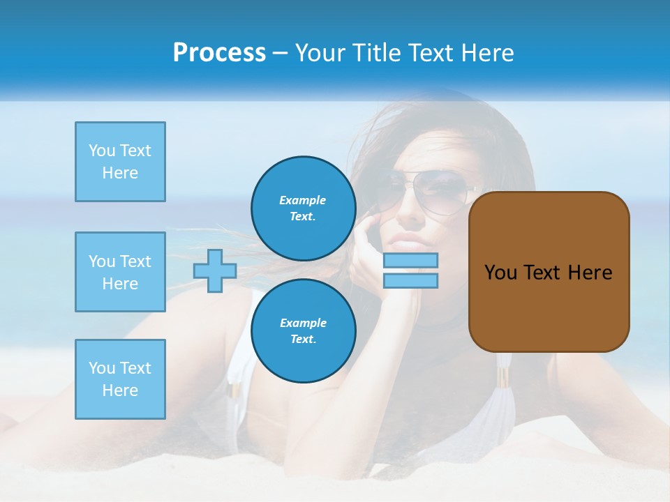 Lawn Loan Sky PowerPoint Template