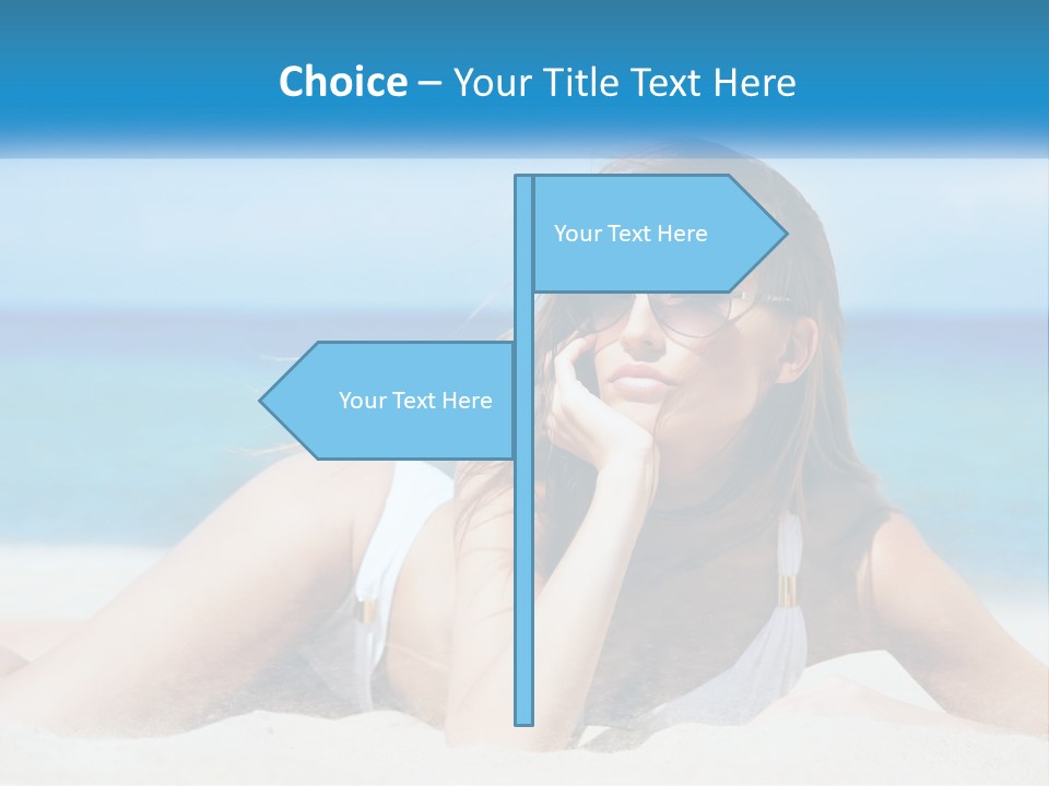 Lawn Loan Sky PowerPoint Template