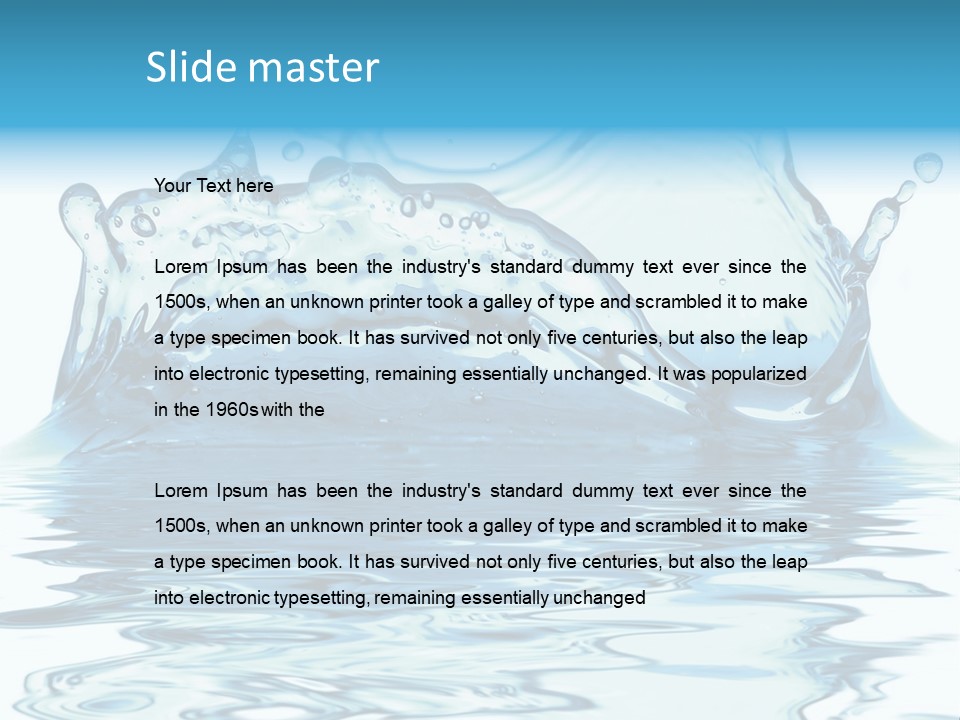 Hand Rent Agent PowerPoint Template