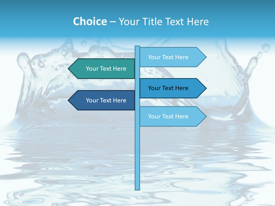 Hand Rent Agent PowerPoint Template