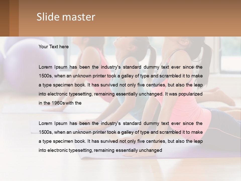 Dream Structure Finance PowerPoint Template