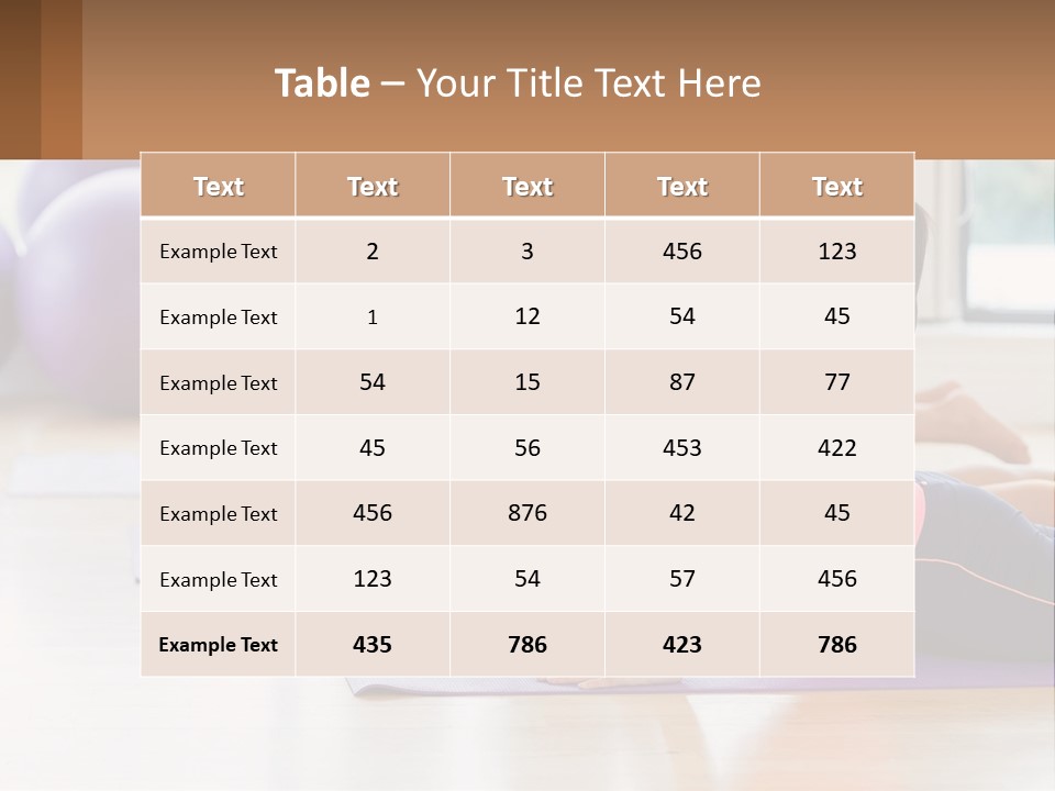 Dream Structure Finance PowerPoint Template