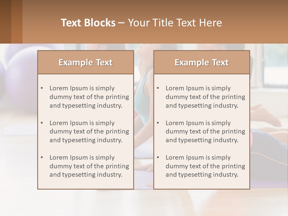 Dream Structure Finance PowerPoint Template