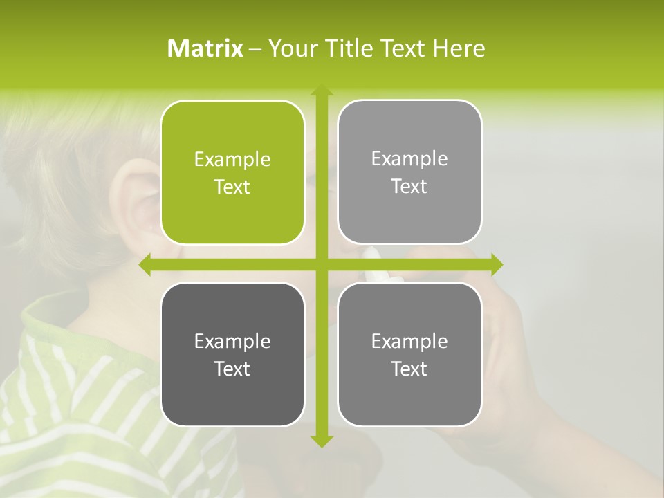 Conceptual Small Garden PowerPoint Template