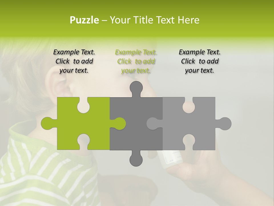 Conceptual Small Garden PowerPoint Template