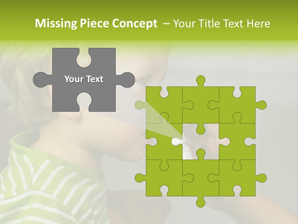 Conceptual Small Garden PowerPoint Template