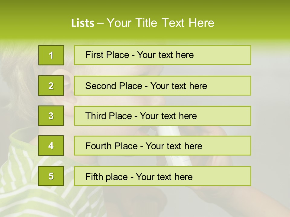 Conceptual Small Garden PowerPoint Template