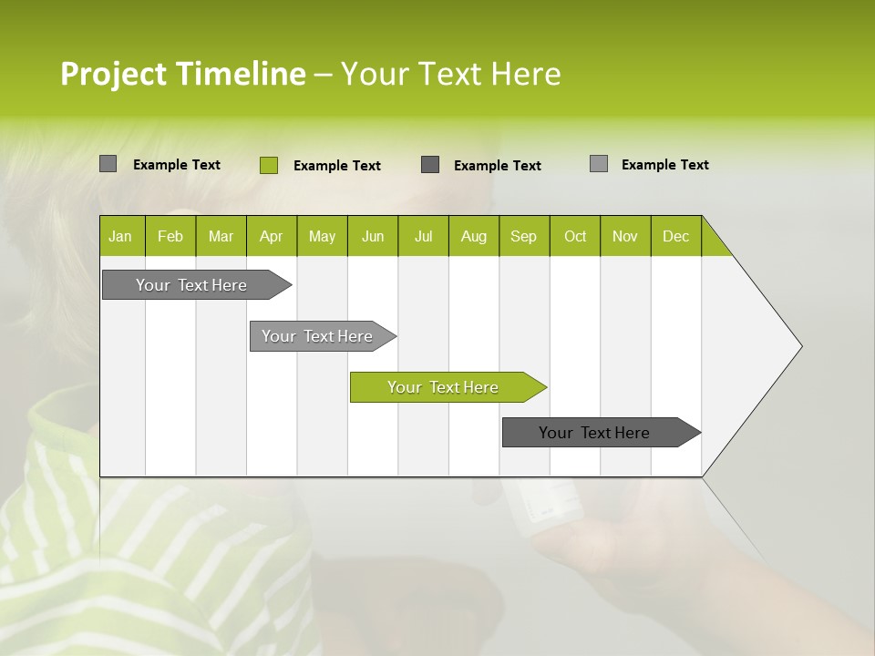 Conceptual Small Garden PowerPoint Template