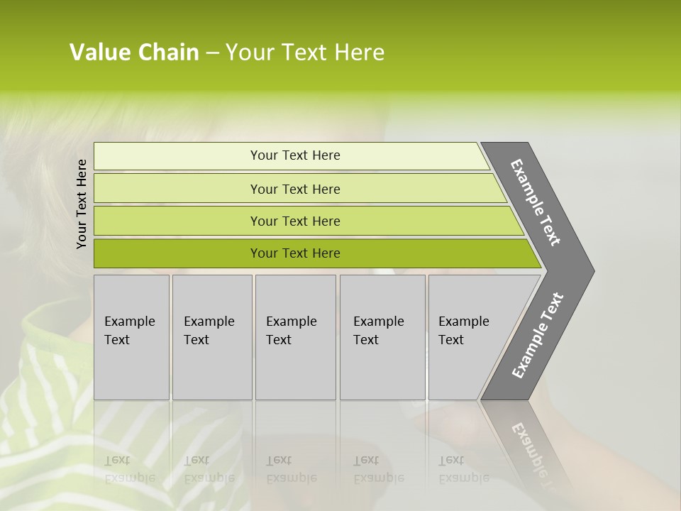 Conceptual Small Garden PowerPoint Template
