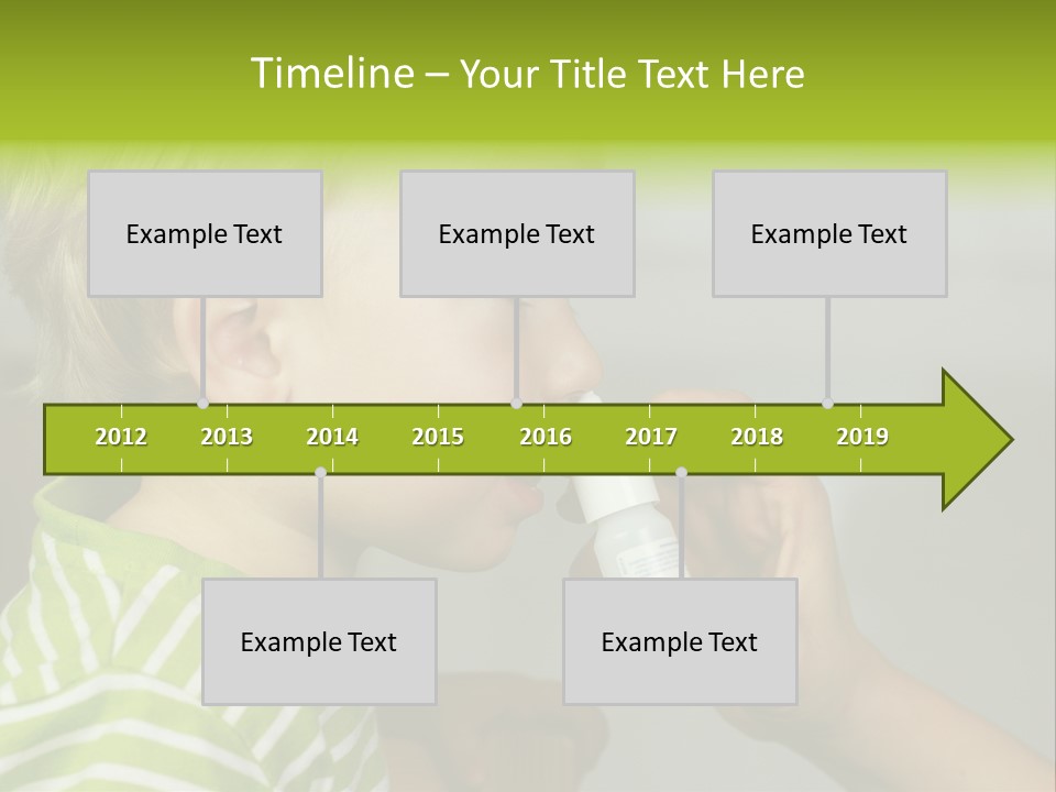 Conceptual Small Garden PowerPoint Template
