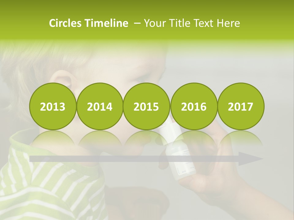 Conceptual Small Garden PowerPoint Template