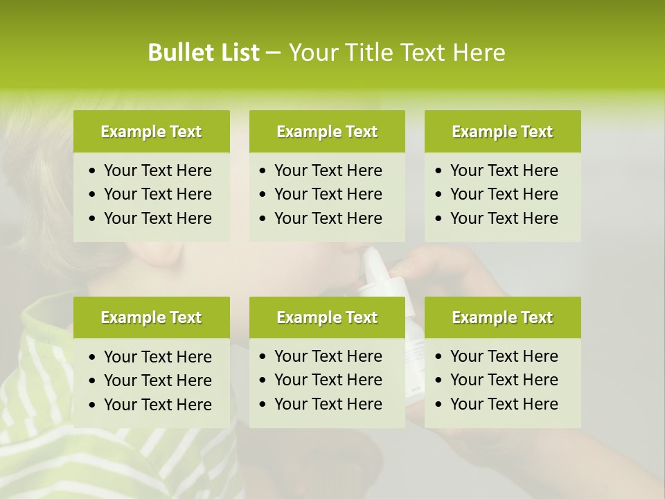 Conceptual Small Garden PowerPoint Template