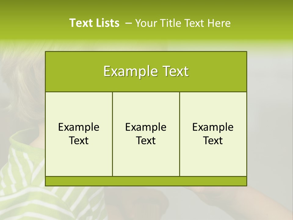 Conceptual Small Garden PowerPoint Template