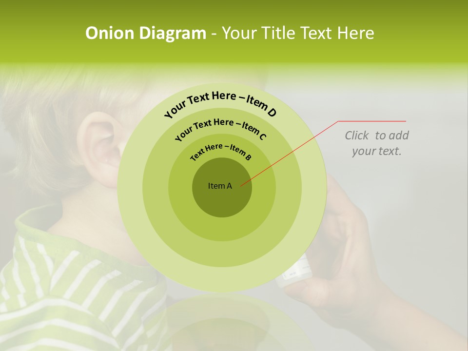Conceptual Small Garden PowerPoint Template