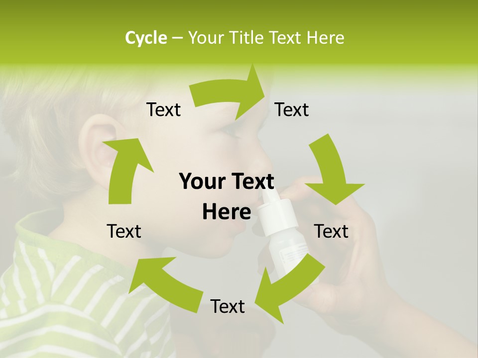 Conceptual Small Garden PowerPoint Template