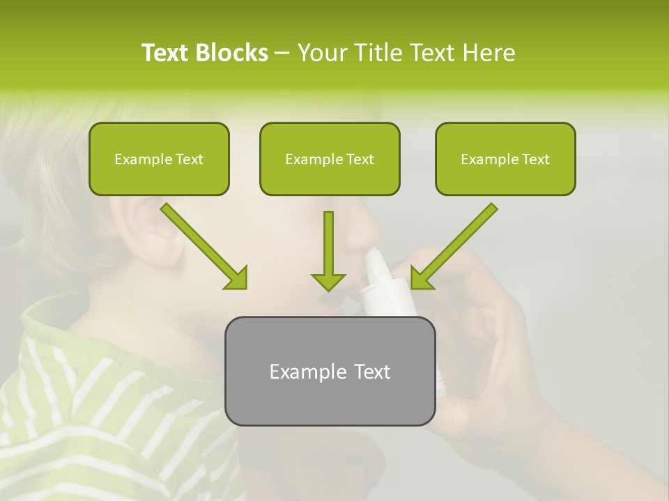 Conceptual Small Garden PowerPoint Template