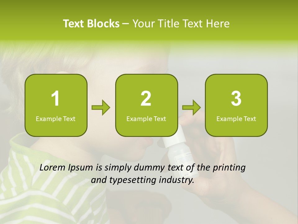 Conceptual Small Garden PowerPoint Template