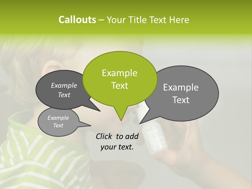 Conceptual Small Garden PowerPoint Template