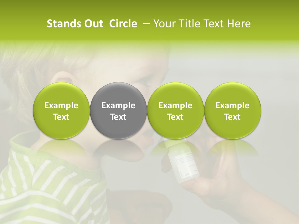 Conceptual Small Garden PowerPoint Template