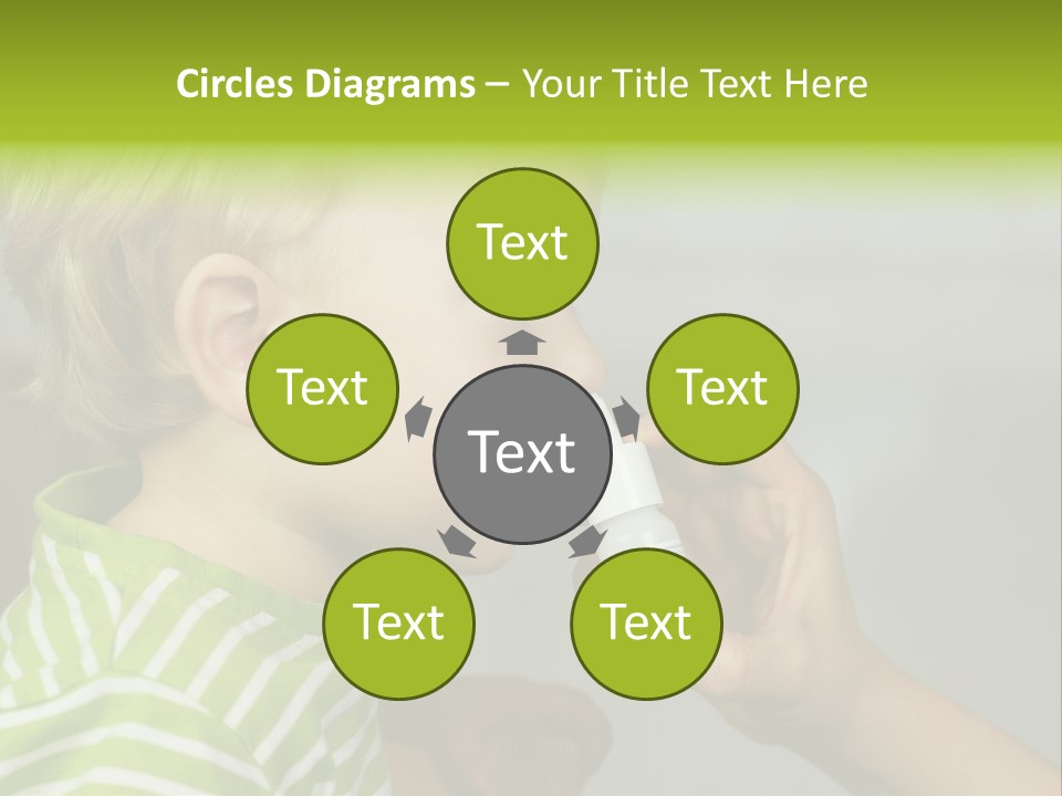 Conceptual Small Garden PowerPoint Template