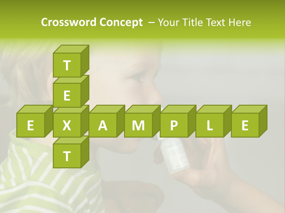 Conceptual Small Garden PowerPoint Template