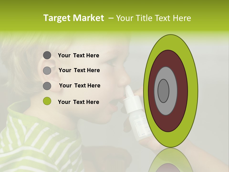 Conceptual Small Garden PowerPoint Template