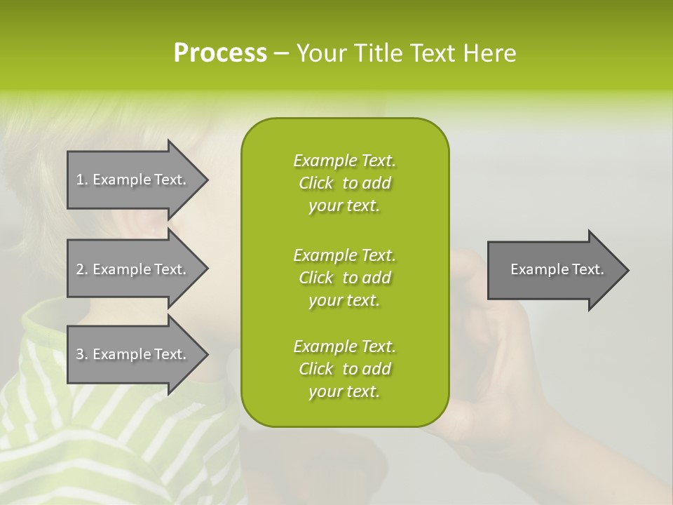 Conceptual Small Garden PowerPoint Template