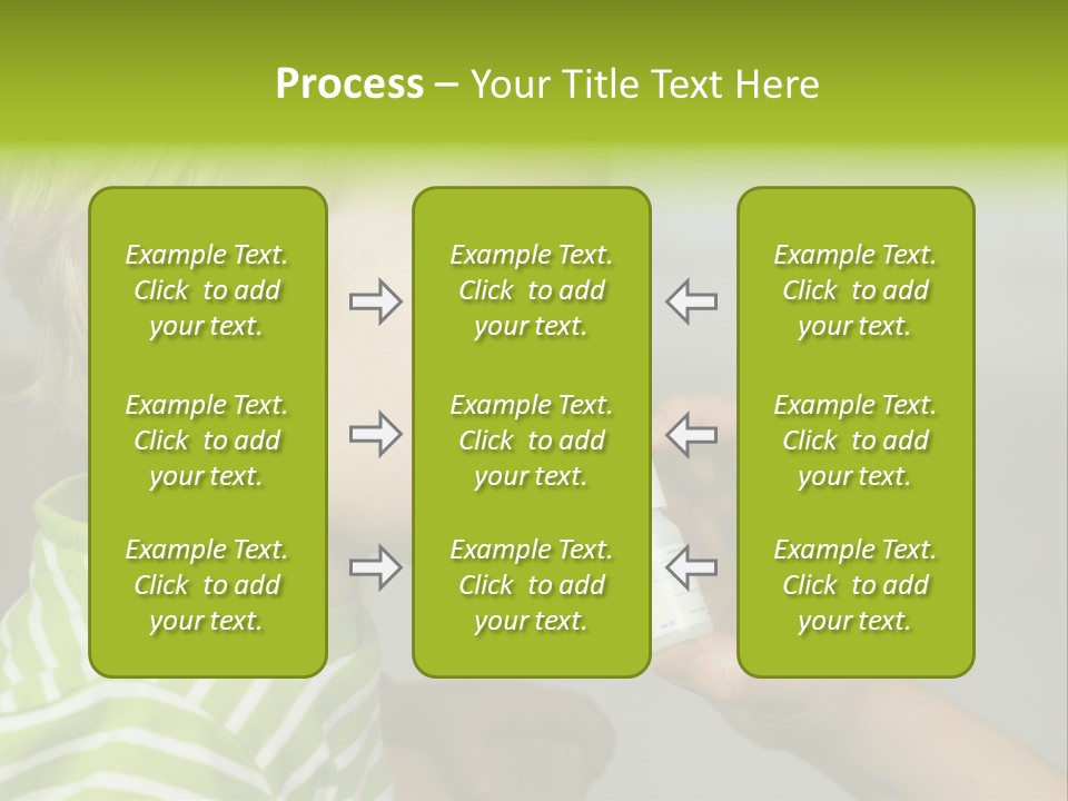 Conceptual Small Garden PowerPoint Template