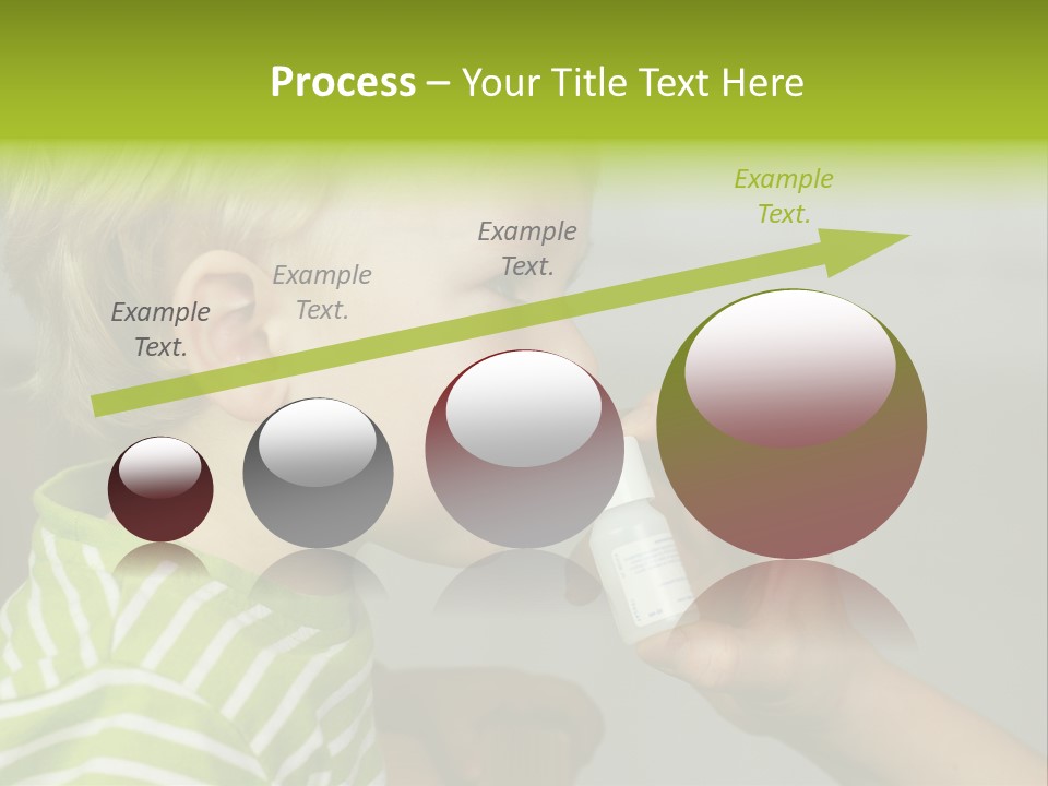 Conceptual Small Garden PowerPoint Template
